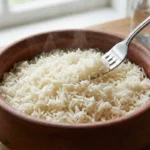 Jasminov riž skuhan na kitajski način