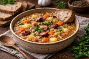 Brezglutenski ričet s sirkom