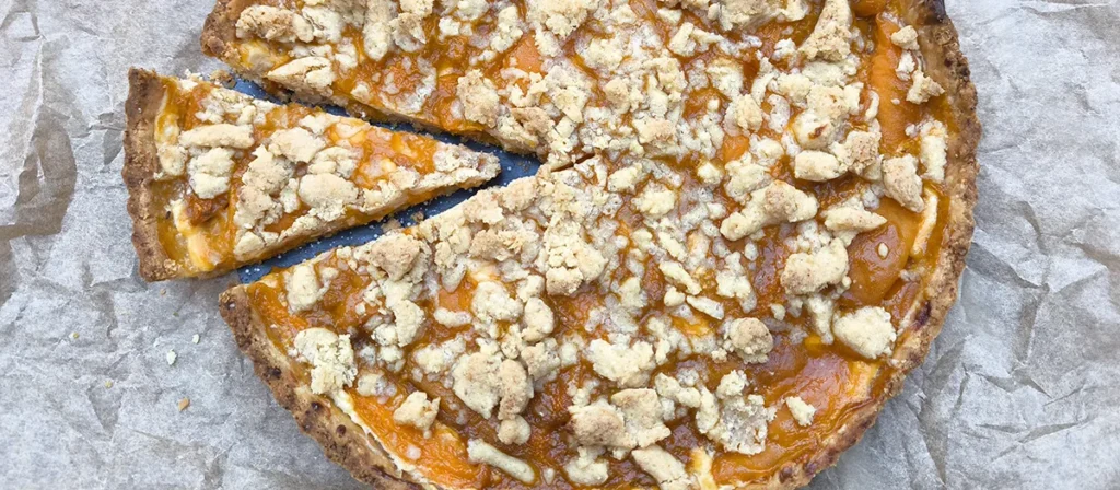 Brezglutenska marelična pita