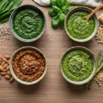 4 vrste pesta na mizi