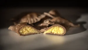 Ajdovi krapi s proseno kašo