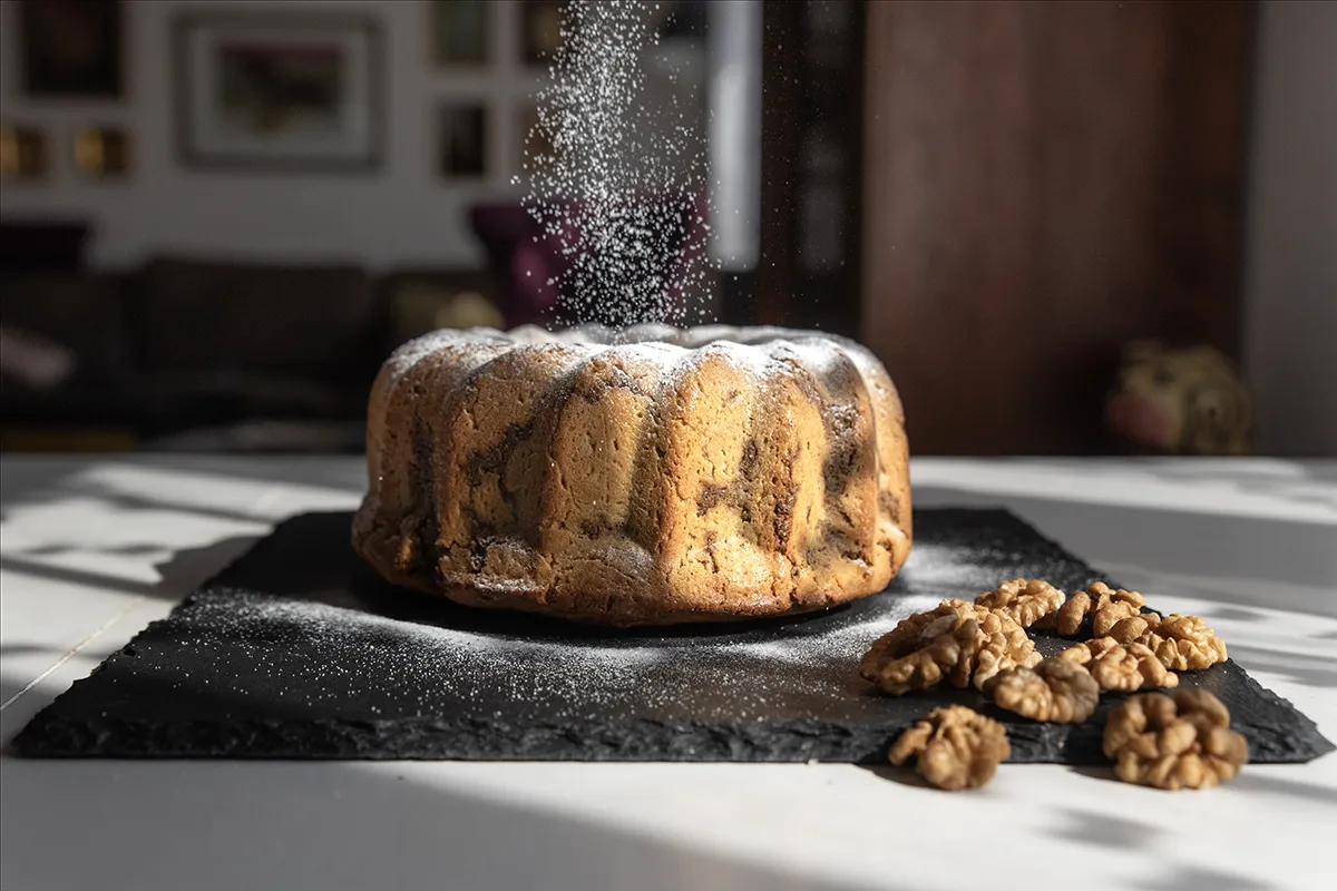 Brezglutenska orehova potica